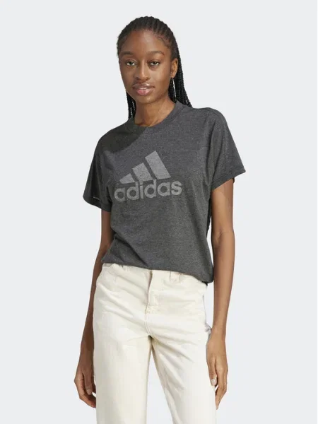 Tričko Adidas sivá