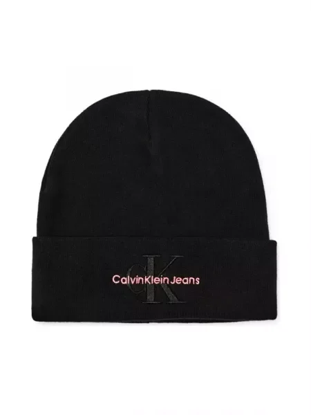 CALVIN KLEIN JEANS Căciulă Embro negru