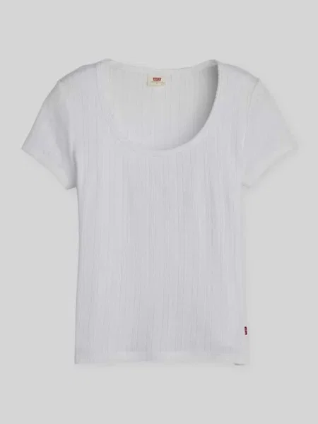 T-shirt o kroju regular fit z czystej bawełny Levi's biała