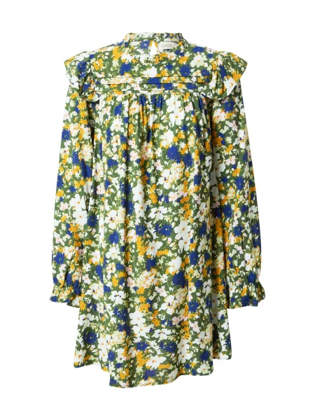 Oasis Ruha Frill királykék / méz / kiwi / rózsaszín / fehér