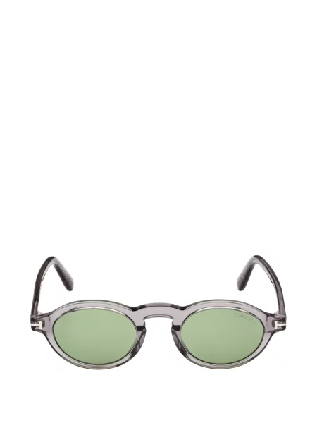 Ochelari de soare ovali Tom Ford Eyewear gri