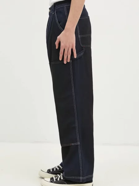 ICECREAM jeansy Oil Stained Carpenter Pant niebieskie