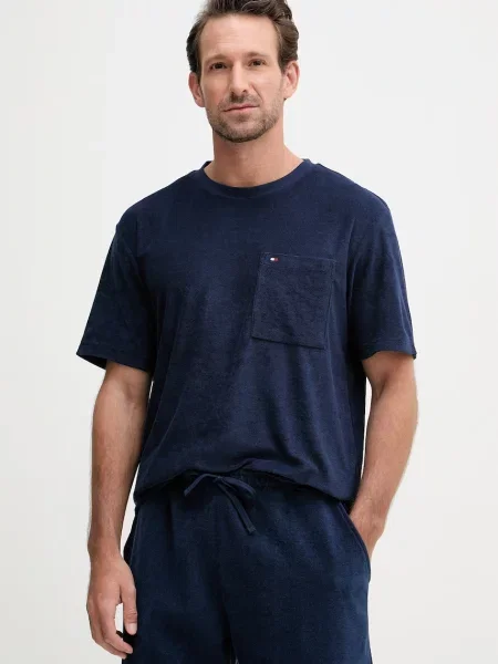 Koszulka Tommy Hilfiger granatowa
