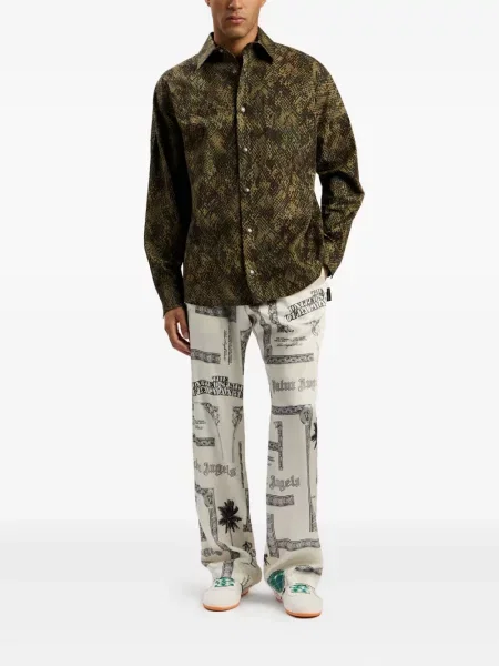 Pantaloni Palm Angels cu imagine