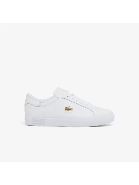 Lacoste Skórzane Sneakersy Powercourt biały