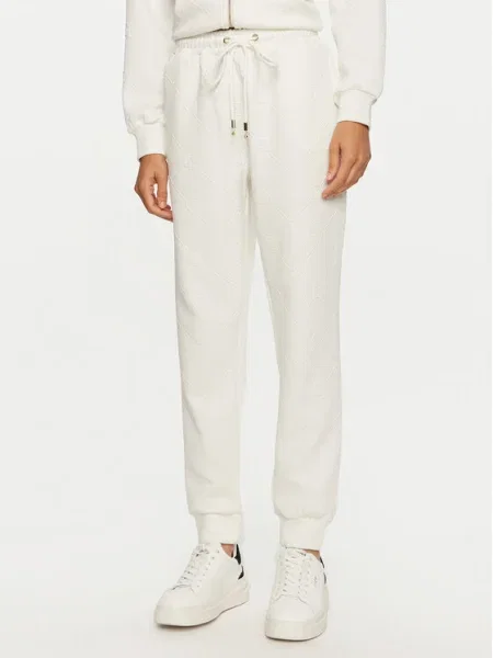 Gaudi Pantaloni trening Écru