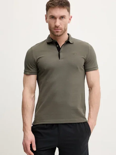 Μπλουζάκι πόλο The North Face Premium Slim πράσινο