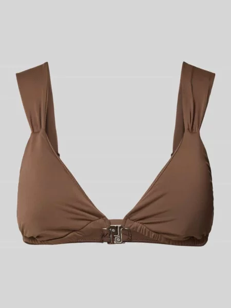 Góra od bikini z szerokimi ramiączkami model ZADIE SOLID' Neo Noir