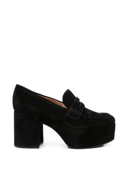 Pantofi loafer Gianvito Rossi cu platformă negru