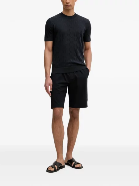 Pantaloni scurți Karl Lagerfeld negru