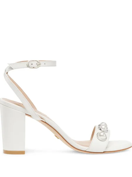 Sandale Stuart Weitzman alb