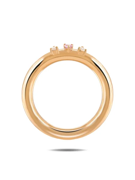 Пръстен Rosekey жълто