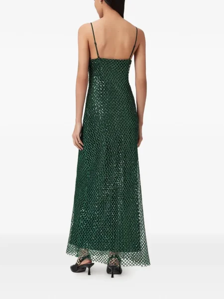 Rochie maxi Allsaints de costum verde