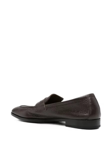 Pantofi loafer Paul Smith din piele maro