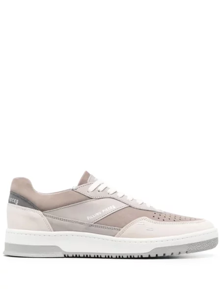 Sneakerși Filling Pieces din piele de căprioară cu imagine