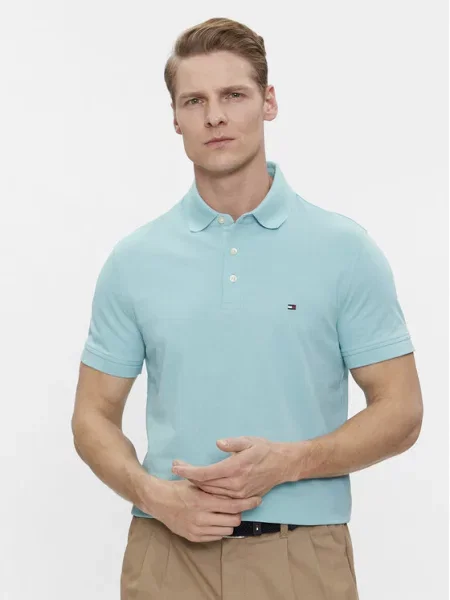 Polo majica Tommy Hilfiger modra