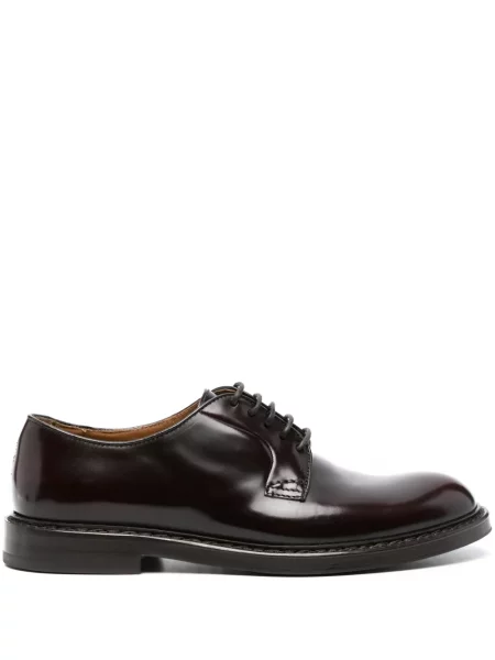 Pantofi derby Doucal's din piele maro