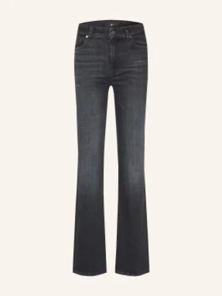 7 For All Mankind Bootcut Džíny The Leggy Bootcut blackout