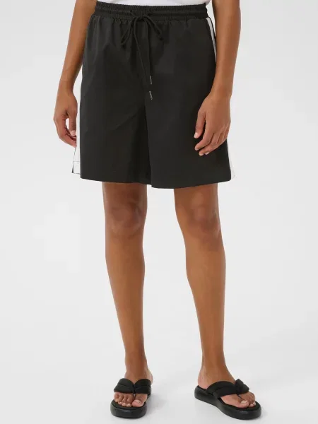Kaffe Pantaloni KAVanessa negru alb