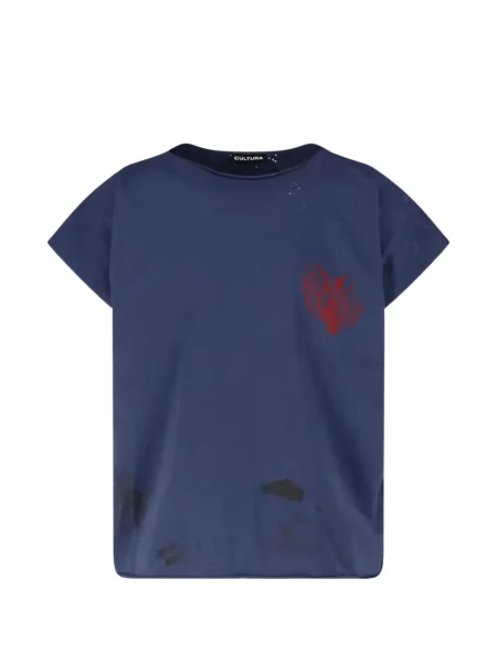 Tricou Cultura zdrențuiți albastru