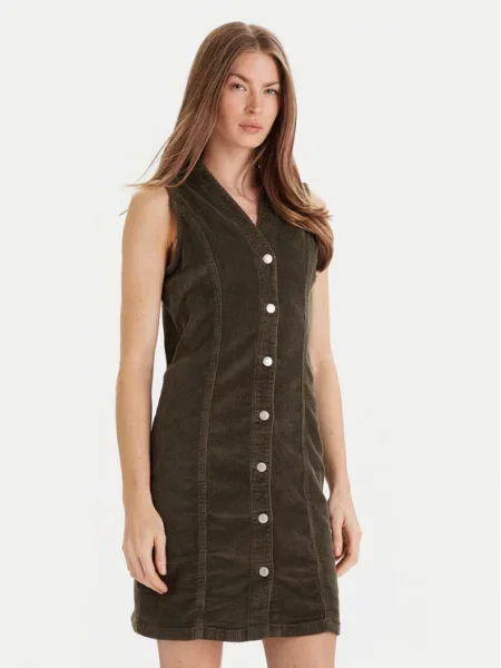 Vero Moda Повсякденна сукня Eden зелений