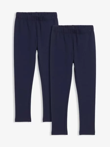 Legginsy termiczne 2 szt. niebieskie