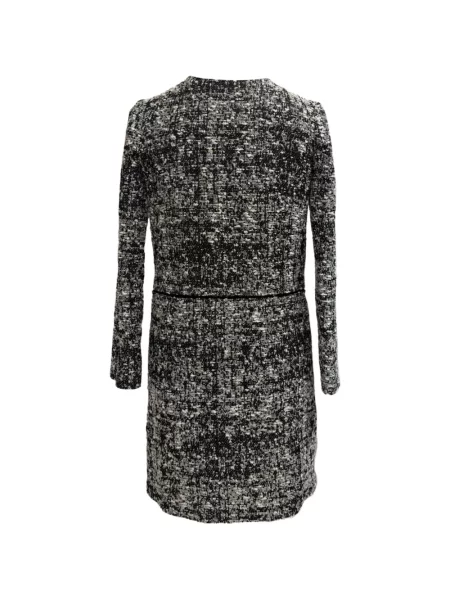 Lung rochie Proenza Schouler din tweed negru