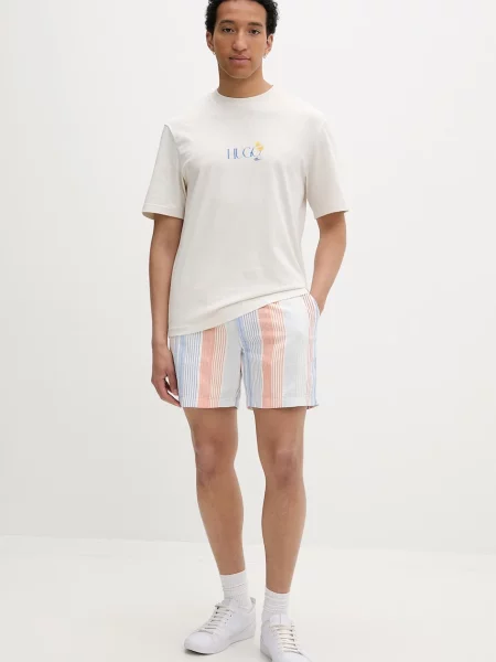 Tommy Jeans kratke hlače oranžna