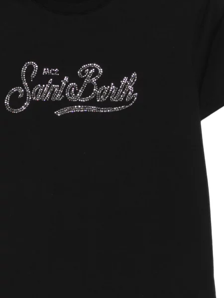 Stras tricou Mc2 Saint Barth negru