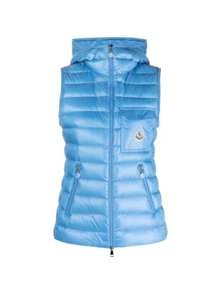 Matlasat vestă Moncler albastru