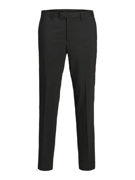 JACK & JONES Pantaloni cu dungă Franco' negru