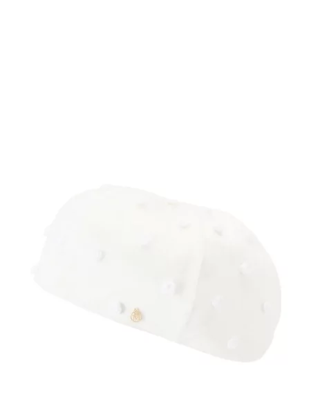 Шапка Maison Michel бяло