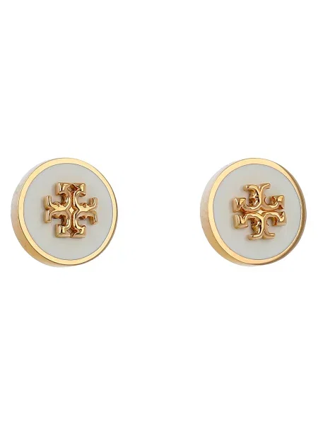 Tory Burch Auskarai Kira balta