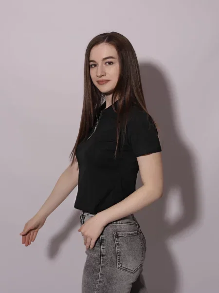 Поло Stream черное