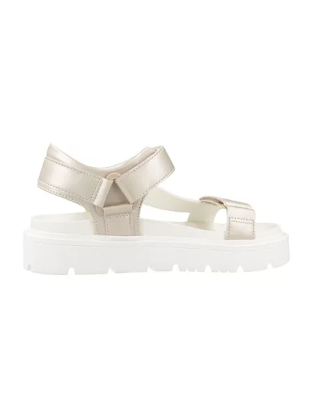 TOMMY HILFIGER Sandale CLAIRE auriu alb