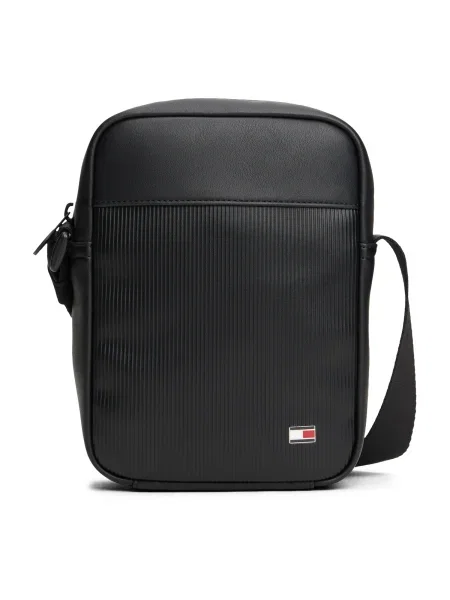 TOMMY HILFIGER Geantă de umăr negru