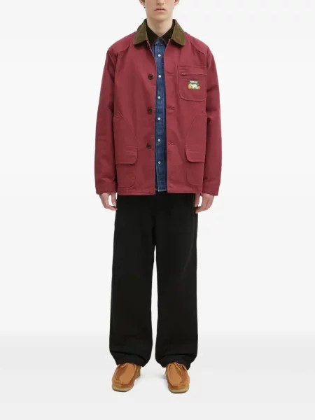 Карирана риза Human Made червено