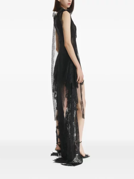 Rochie mini 2310 Studio din dantelă negru