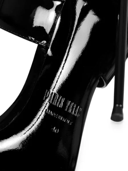 Sandale Paris Texas din piele negru
