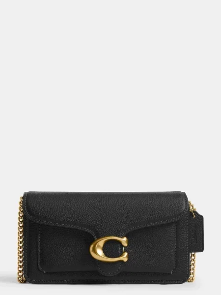 Coach geantă de piele Tabby 19 negru
