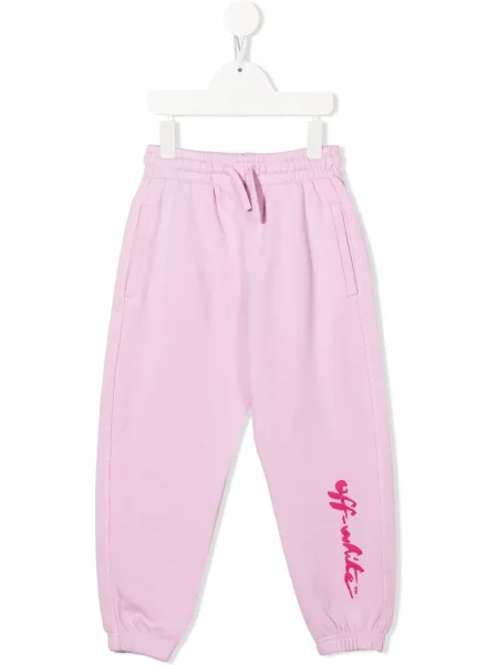 Spodnie dziecięce Off-white białe