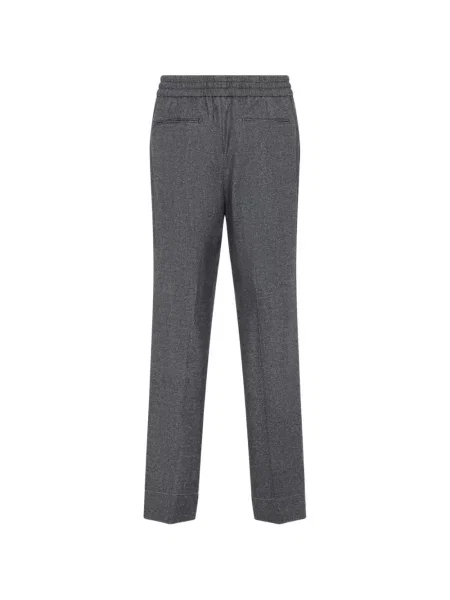 Pantaloni Brioni cu cordon gri