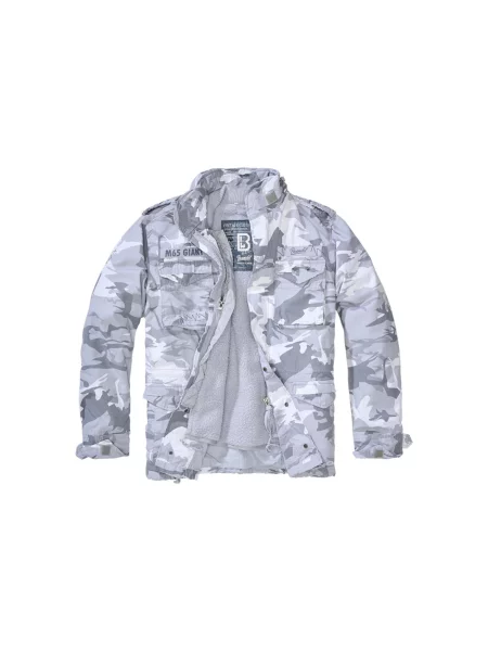 Geacă Brandit cu model camuflaj alb