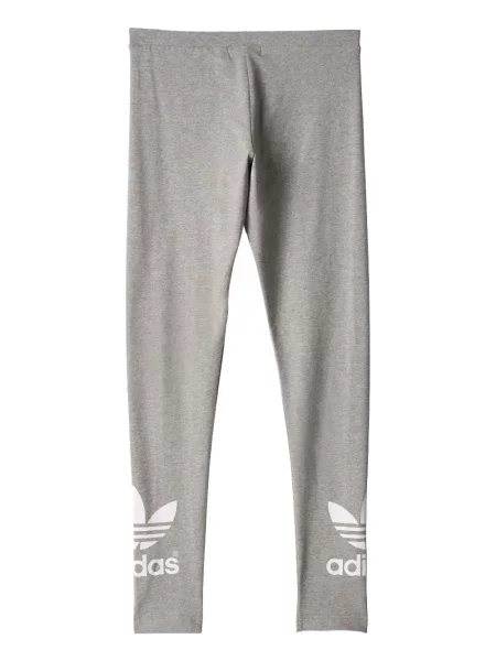 Legginsy Adidas do biegania z nadrukiem z dekoltem w serek czerwone