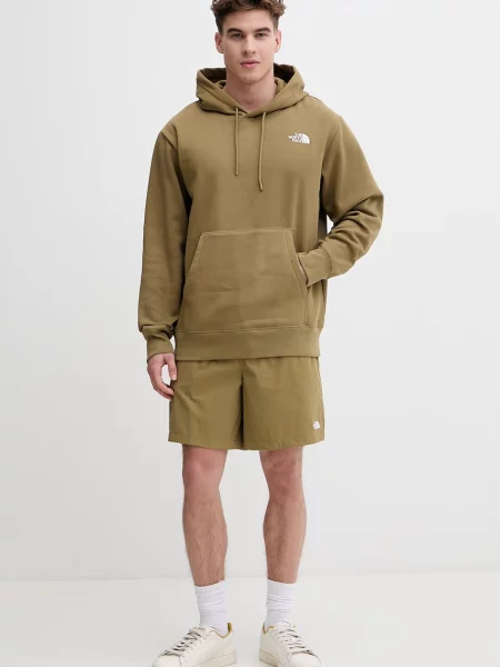 The North Face hanorac pentru bărbați cu Essential verde
