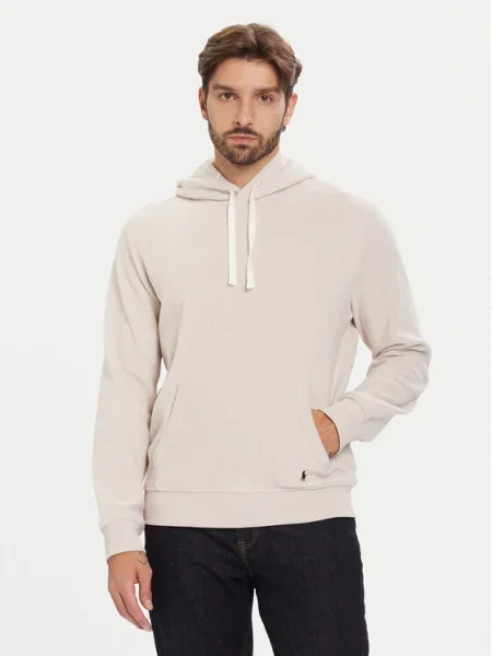 Hanorac cu glugă Polo Ralph Lauren bej
