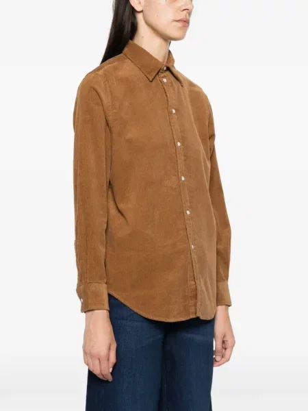 Μεταξωτή καρό γραβάτα Polo Ralph Lauren με σχέδιο καφέ