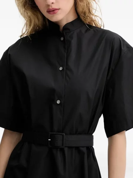 Sukienka koszulowa Bally do kolan garniturowa czarna