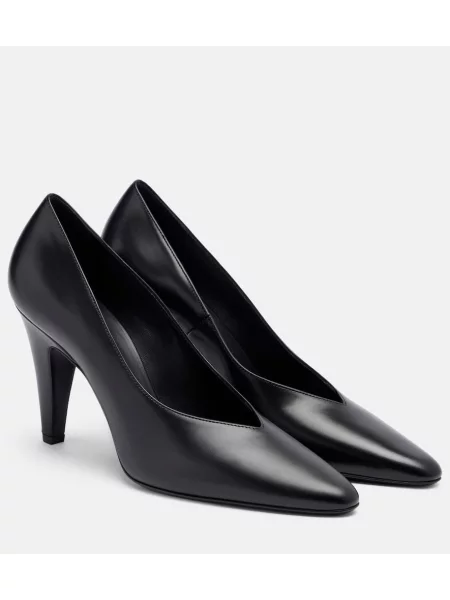 Pantofi cu toc Alaïa din piele negru