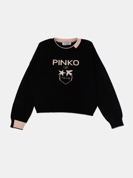 Pinko Up Dětský svetr černý